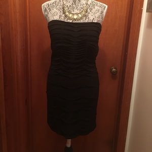 Strapless Grass Collection bodycon dress